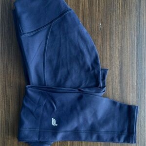 Fabletics Navy High-Rise Define High-Waisted 7/8 Leggings